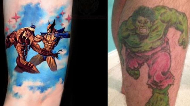 Images of Jonathan Dick’s tattoos were released after his brother’s death.