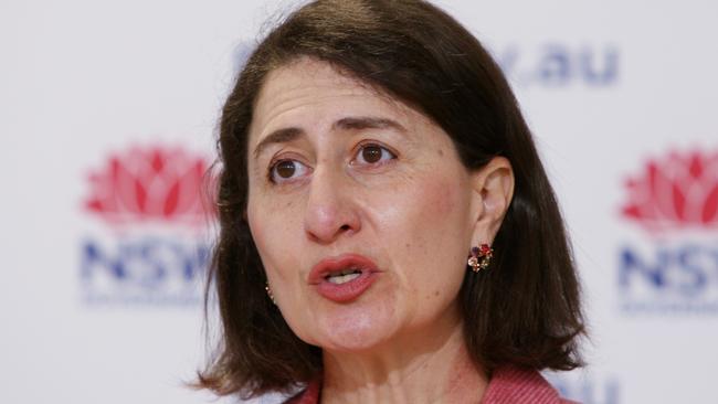 NSW Premier Gladys Berejiklian is set to roll back certain restrictions during September. Picture: Getty Images