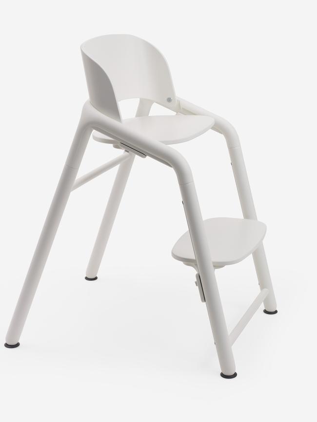 Luxury baby brand Bugaboo has recalled its Giraffe high chair. Picture: Bugaboo