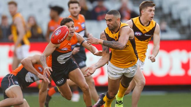 Shaun Burgoyne is about to play his 400th game. Picture: Getty Images