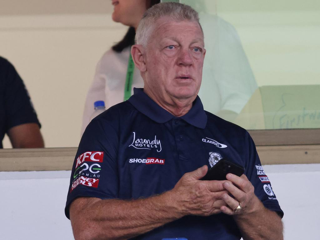 Phil Gould has made no apologies for high turnover of players at Bulldogs. Picture: Damian Shaw