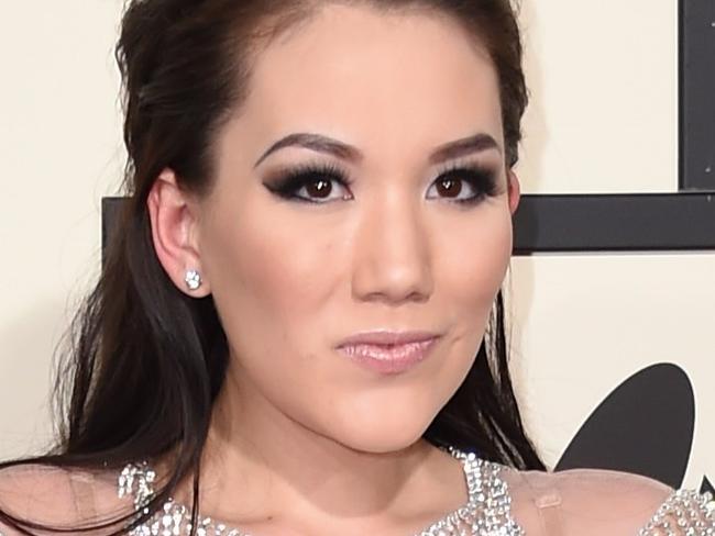 Manika arrives on the red carpet during the 58th Annual Grammy Music Awards in Los Angeles February 15, 2016. AFP PHOTO/ Valerie MACON