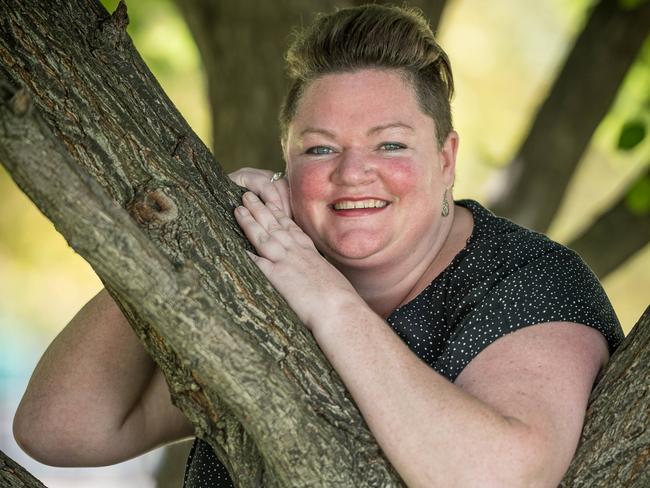 Phillipa Ross was diagnosed with cervical cancer seven years ago. Picture: Jake Nowakowski