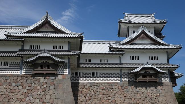 Kanazawa Castle in Japan.