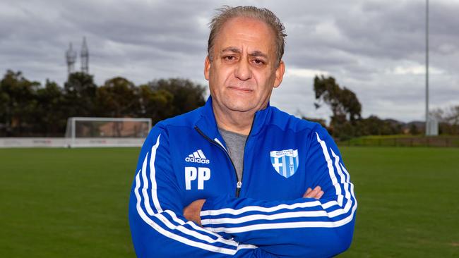 Westvale soccer club president Peter Petropoulos is devastated by the death, as is the whole club community. Picture: Sarah Matray