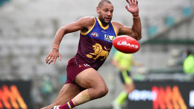 Cameron Ellis-Yolmen played at state league level in 2022. (Photo by Jono Searle/AFL Photos/via Getty Images )