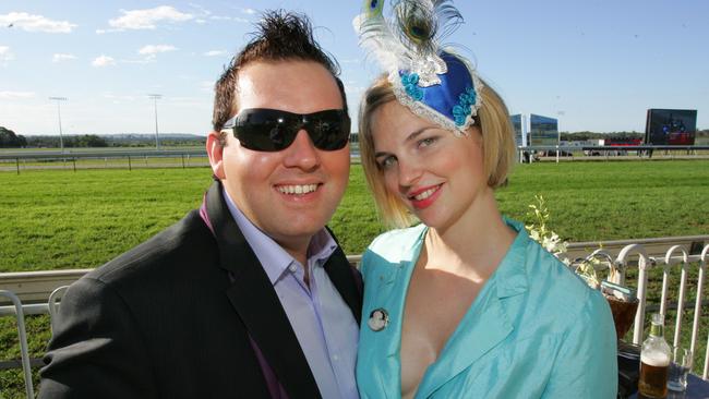 Nathanael Cooper and Amy Remeikis in 2009. Picture: Brett Wortman