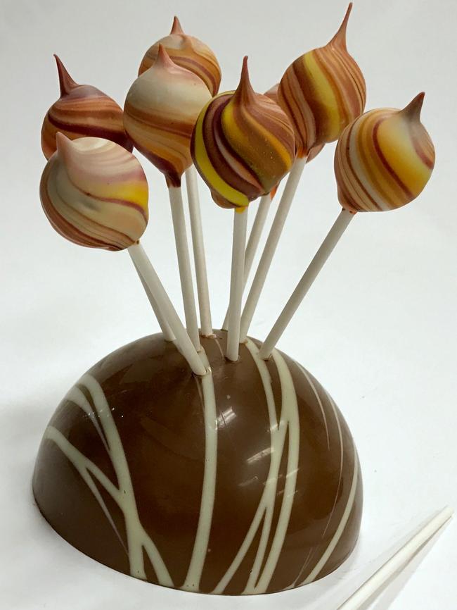 Chocolate pops.