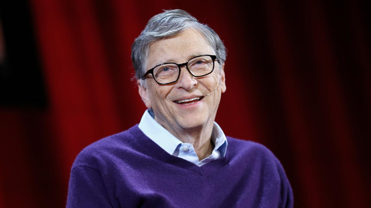 Microsoft co-founder Bill Gates has admitted that he will never “downsize” from his “gigantic” $130 million Seattle mansion. Picture: John Lamparski/Getty Images