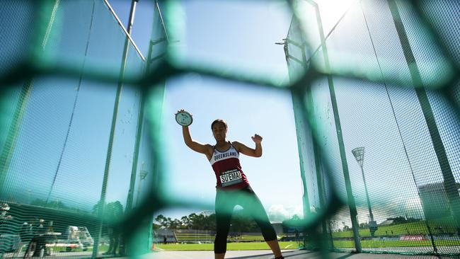 Lyvante Su'emai representing Queensland. (Photo by Matt King/Getty Images)