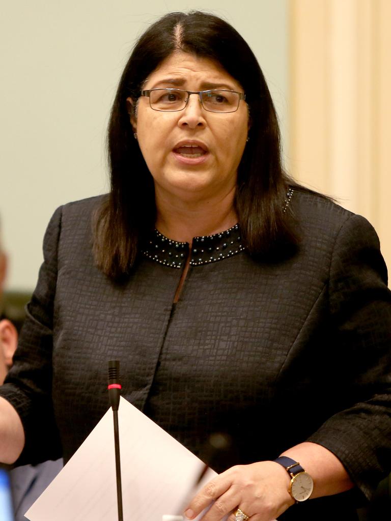 Education Minister Grace Grace says there is no plan to introduce a mobile phone ban in state schools. Picture: Steve Pohlner