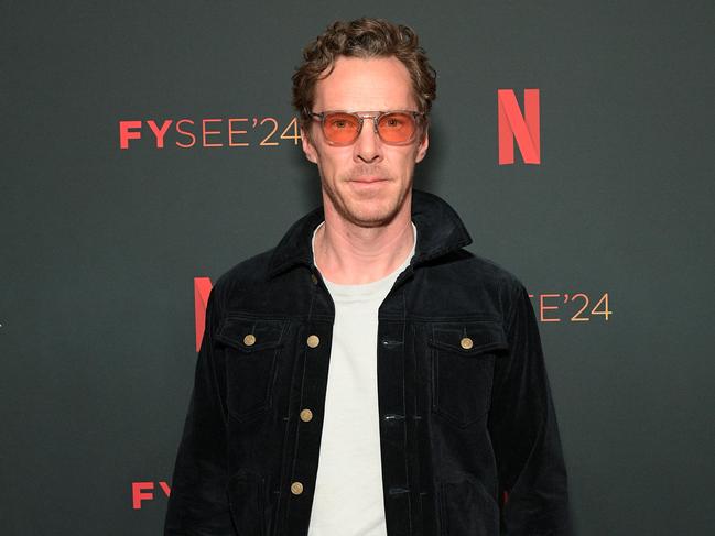 Cumberbatch hits the red carpet for Netflix. Picture: Charley Gallay/Getty