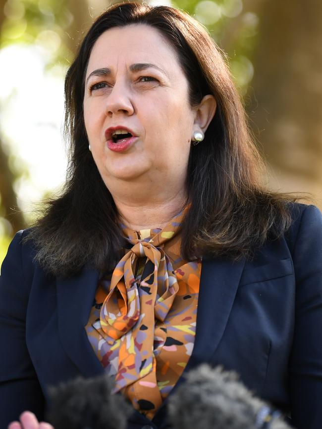 Queensland Premier Annastacia Palaszczuk. Picture: NCA NewsWire / Dan Peled