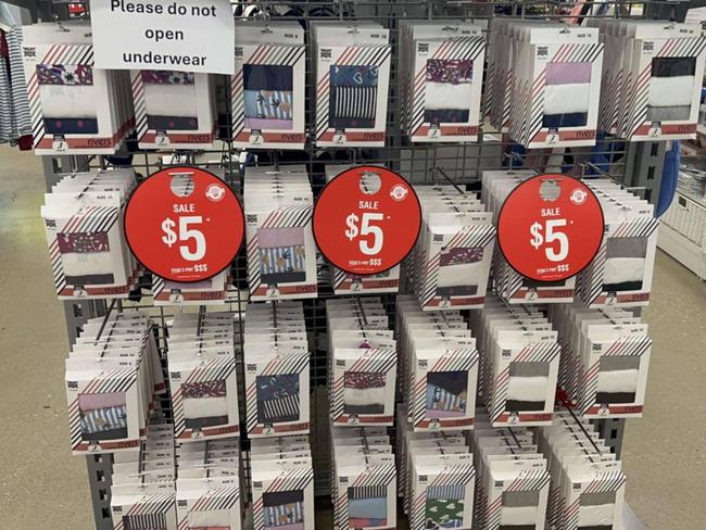 Townsville's Rivers Mega Store has slashed prices storewide for its closing down sale. Picture: Supplied.