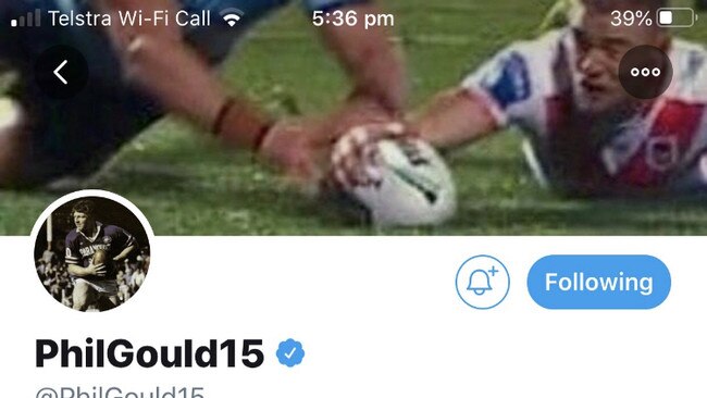 Phil Gould has a new cover photo on Twitter.