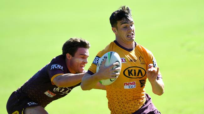 The Broncos are looking at ways to keep reserve grade players match-ready with the ISC cancelled for 2020. Picture: Getty Images.