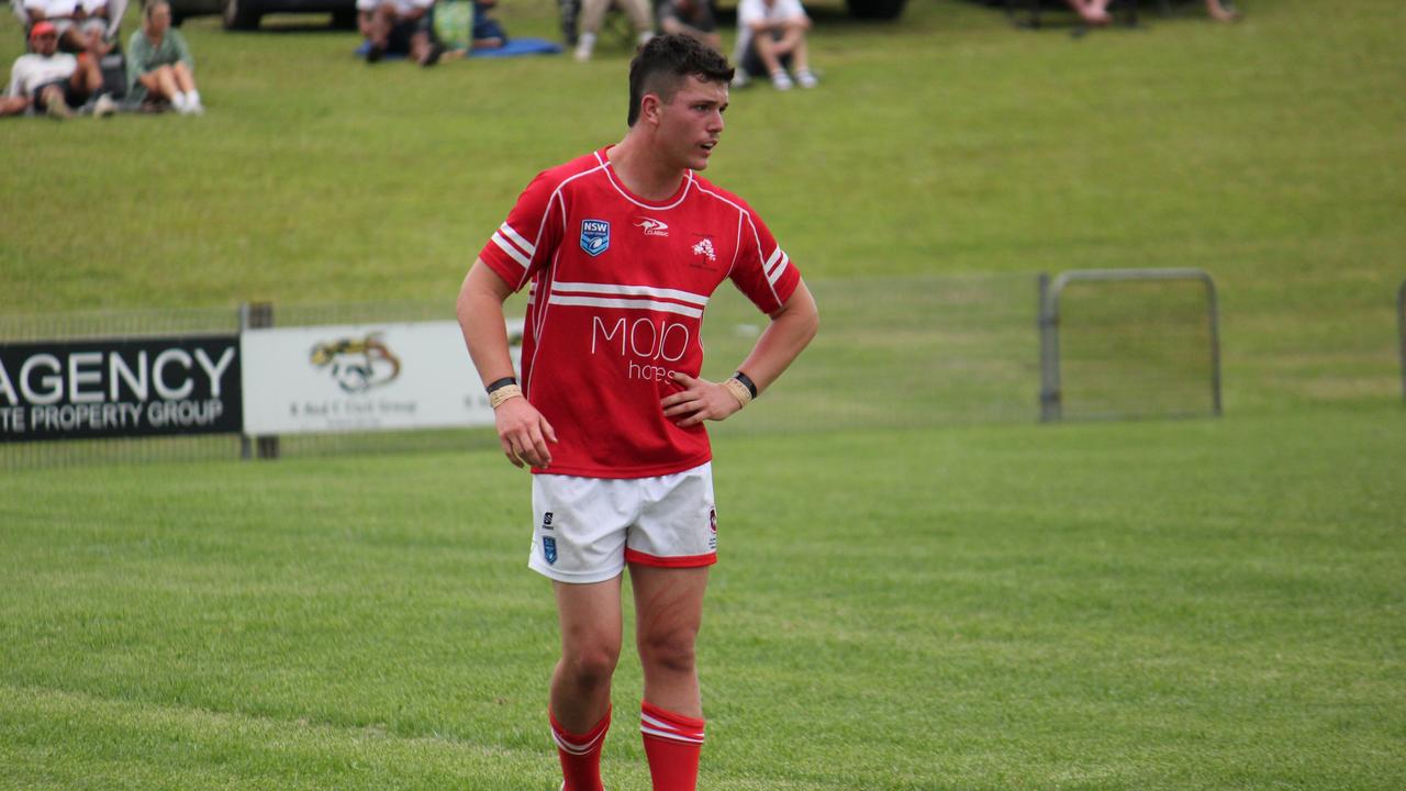 Josh Mitchell of the Illawarra South Coast Dragons Laurie Daley Cup team. Picture: Kevin Merrigan