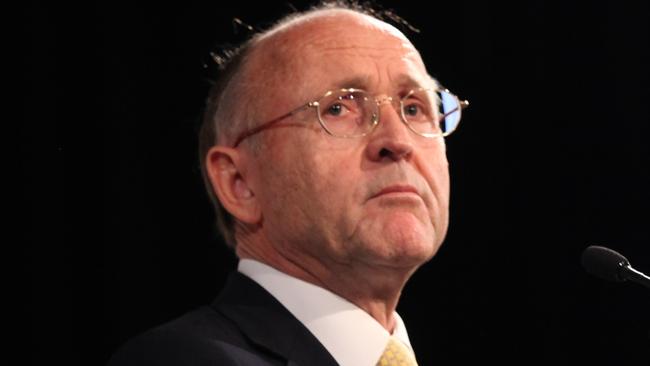 Jan du Plessis Chairman of Rio Tinto speaks at the Australian British Chamber of Commerce lunch held in Sydney