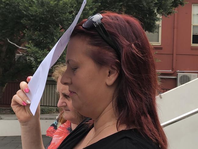 Kerrie Ann Barry, 42, faced Wollongong Local Court for the first time on January 7, where she pleaded not guilty to a charge of assault occasioning actual bodily harm. Police allege she sprayed a disabled man with a high pressure hose while working as a carer at Aruma Disability Service, formerly known as the House With No Steps. Picture: Madeline Crittenden.