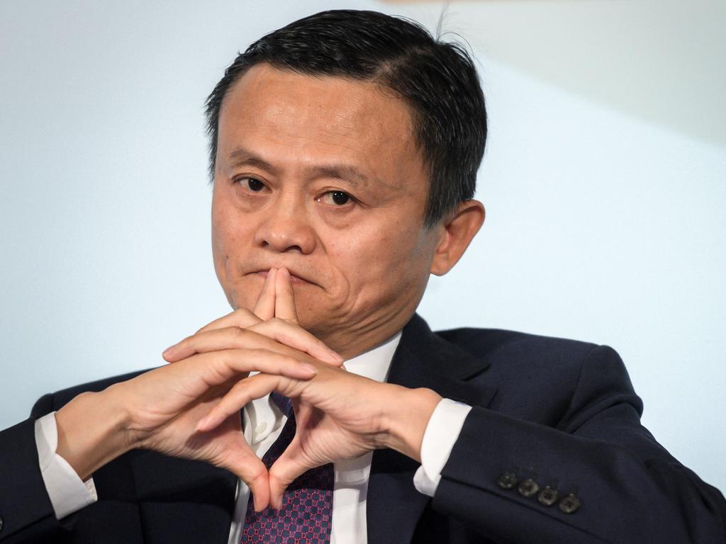 After he criticised economic policy, Jack Ma had his company seized and was exiled, disappearing from public view. Picture: AFP