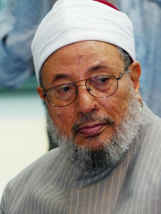 Sheik Yusuf Al-Qaradawi also lives in Qatar. Picture: Graeme Robertson/Getty Images