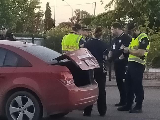 A man has suffered multiple injuries after he was hit by a car outside Stockland shopping centre.