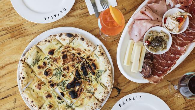 Some of the dishes at Pizzateca in McLaren Vale. Picture: Lewis Potter