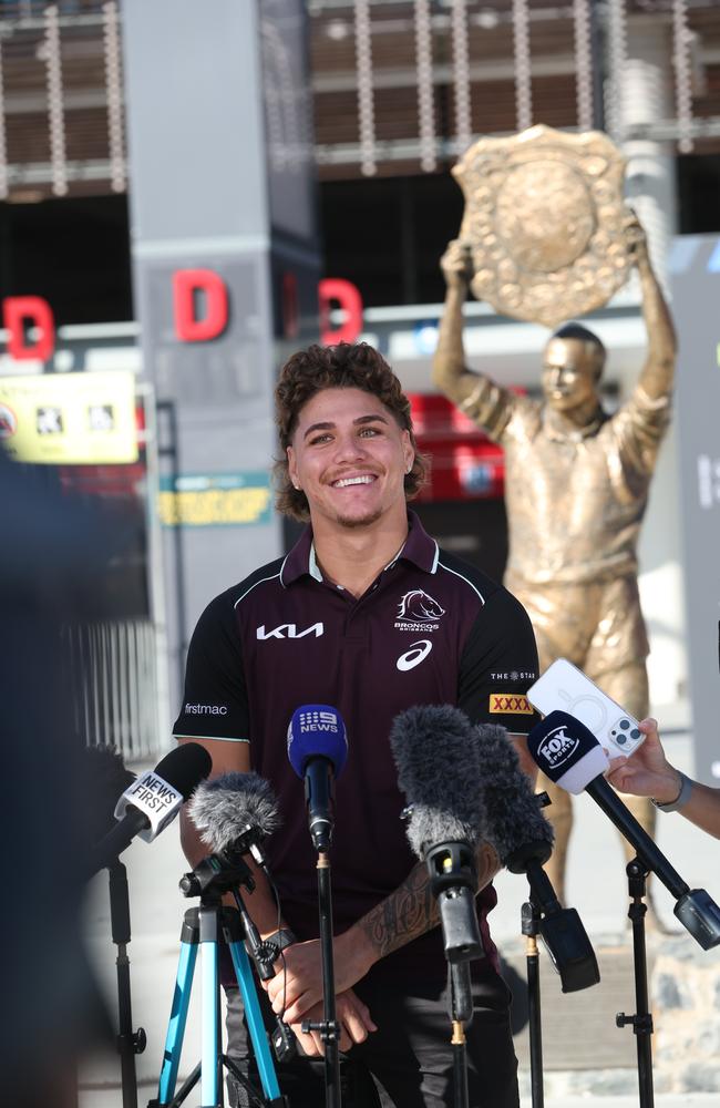 Reece Walsh at Suncorp for Magic Round. Picture: Annette Dew