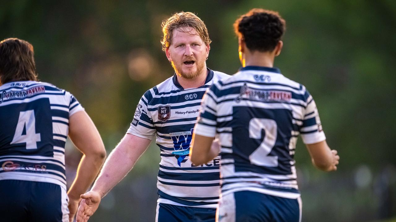 Darwin Brothers' Drew Tobin has made an impression in his return in the 2023 NRL NT competition. Picture: Patch Clapp / NRL NT