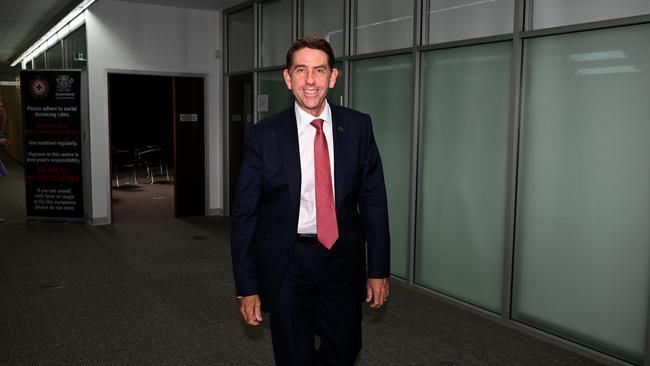 Treasurer Cameron Dick on Monday. Picture: Getty Images