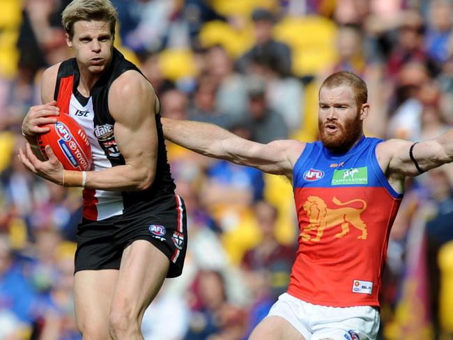 Merrett couldn’t contain a rampaging Riewoldt.