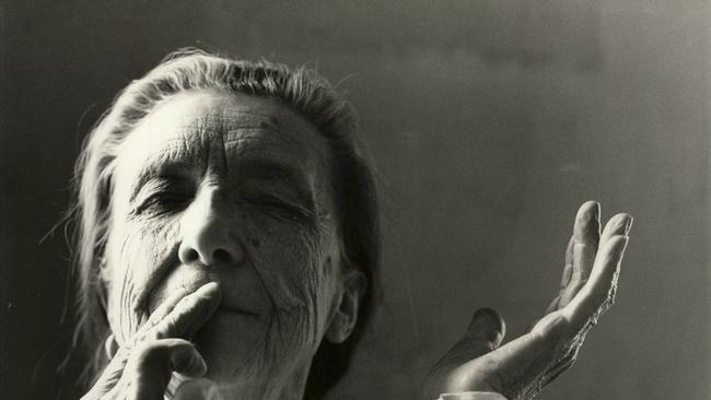 Louise Bourgeois in 1990. Picture: Yann Charbonnier