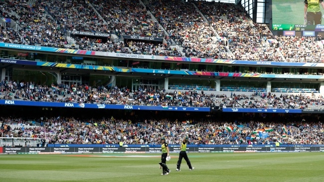 The massive rise in popularity for the women's game was evident at the Women's T20 World Cup final (pictured) which hosted over 86,000 fans. Picture: Ryan Pierse/Getty Images