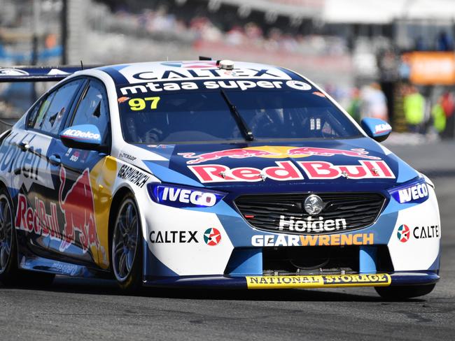 Shane van Gisbergen in his Red Bull.