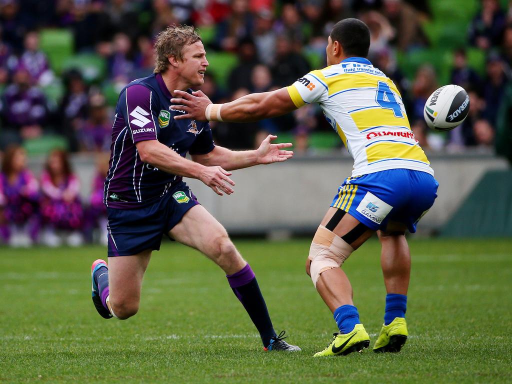 Finch (left) played 270 NRL games and represented NSW.