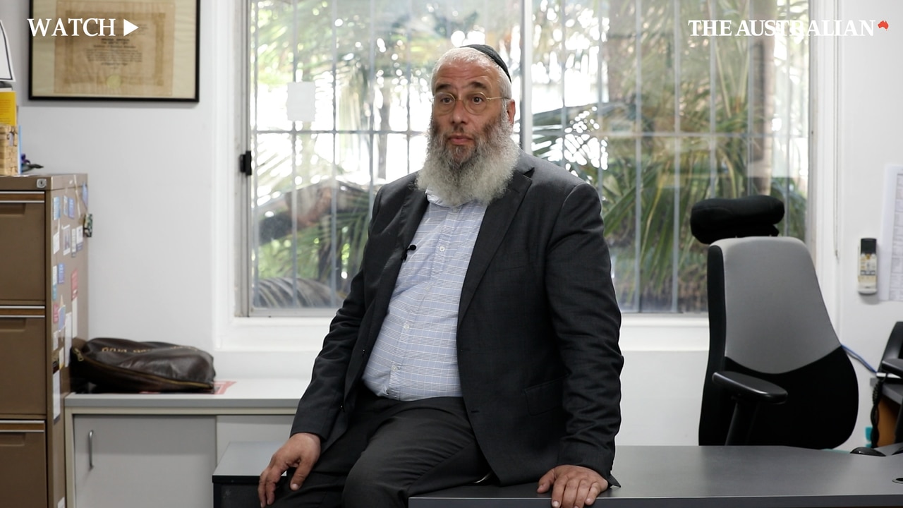 Rabbi's plea to Australians: 'This moment is a crisis'