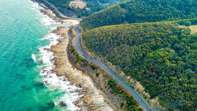 Road to romance … the Great Ocean Road stars in this exclusive short story.