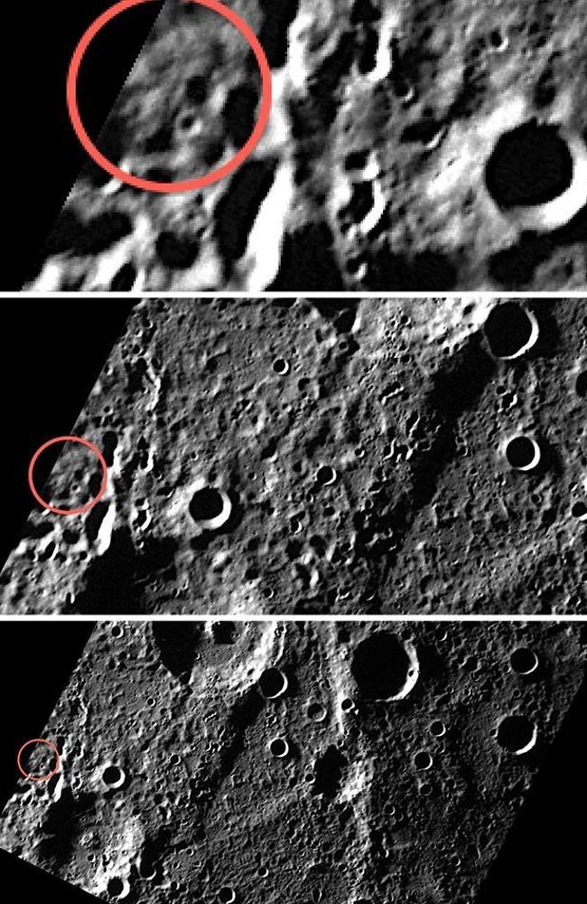 Alien structures on Mercury. 