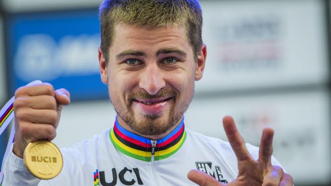 Three-time road world champion, Slovakia's Peter Sagan, is the most dominant cyclist in the world. Picture: AFP Photo