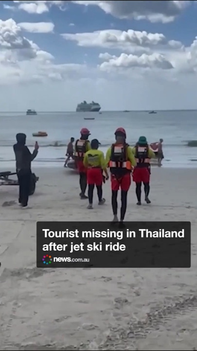 Tourist missing in Thailand after jet ski ride