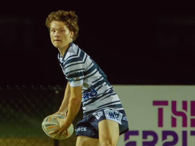 Brothers Fullback Issac Kurnoth as  Brothers v South Darwin at NTRL Stadium Darwin.Picture GLENN CAMPBELL