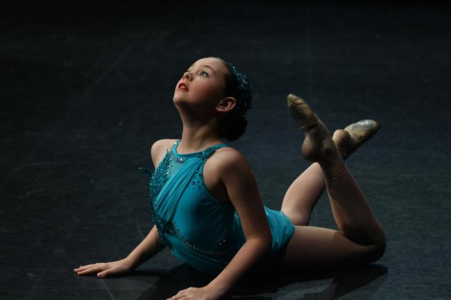 73rd Annual Townsville Eisteddfod at the the Townsville Civic Theatre. Highland Dancing. Maeve McBaron and madilyn Wiltshire. Picture: Evan Morgan