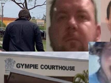 THE WEEK  THAT WAS: (Clockwise from top left) Wade Joel Sangwell, who allegedly assaulted a man in Tiaro, walks from court, Steven James Glassop is on trial for sexual assault,  Kirra McLoughlin who died suspiciously and alleged murder victim Tylor Bell .