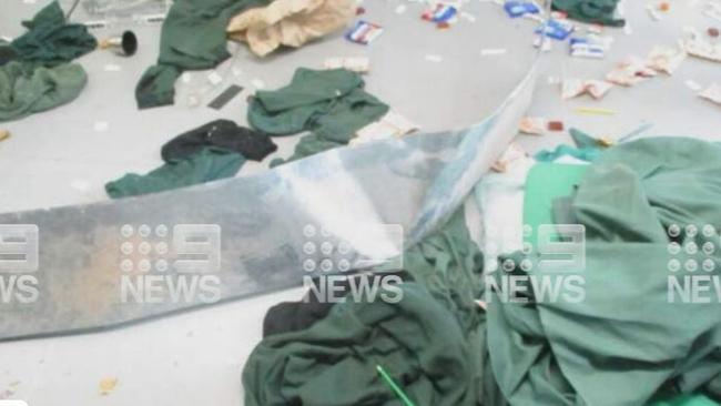 Tensions boiled over at Yatala Prison. Picture: 9 NEWS