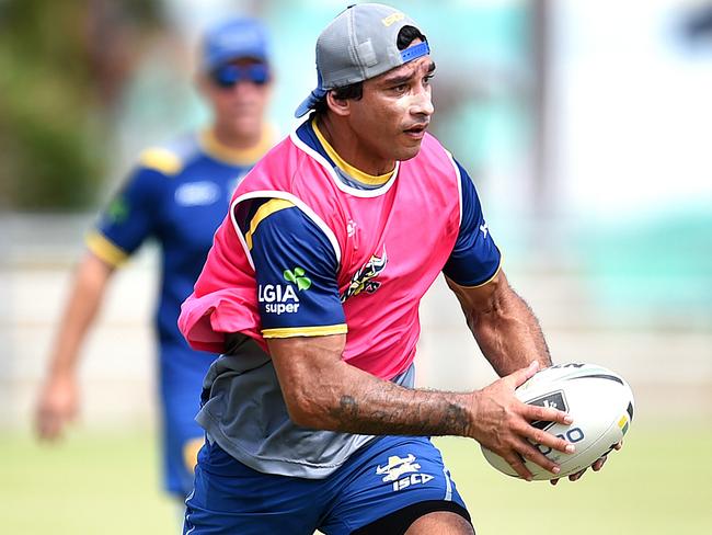 North Queensland Cowboys pre-season training. Johnathan Thurston. Picture: Alix Sweeney