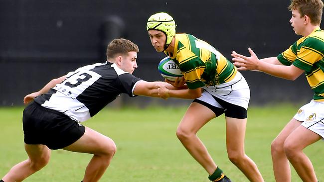 St Patrick's College First XV schoolboy rugby match between Iona College and St Patrick's College. Saturday May 7, 2022. Picture, John Gass