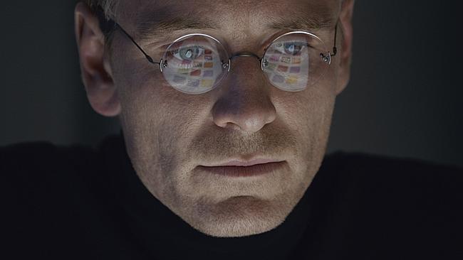 Michael Fassbender stars as Steve Jobs in a scene from the film, 