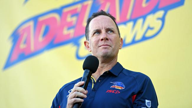 Don Pyke at the Adelaide Crows season launch. Picture: Tom Huntley