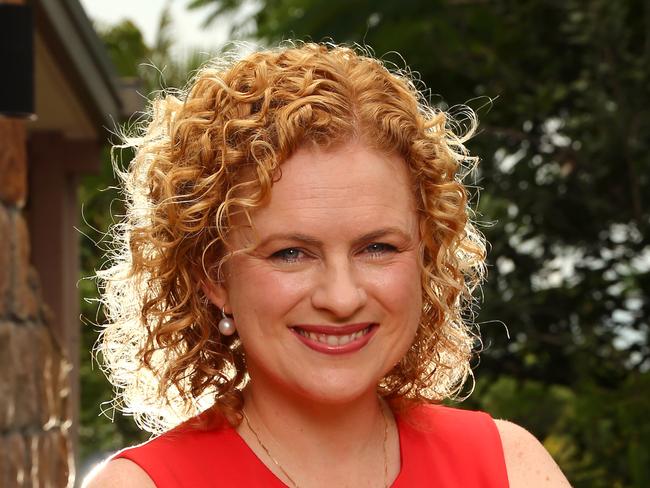 New SKY presenter Amanda Stoker pictured at home ahead of her first Sunday program. Bardon Friday 27th January 2023 Picture David Clark