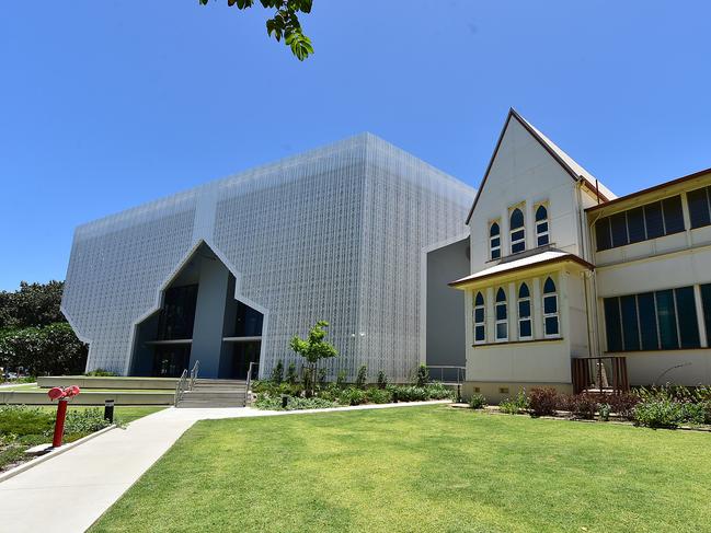 The $19 million three-storey East Precinct building at St PatrickÃ•s College Townsville. Picture: Shae Beplate.